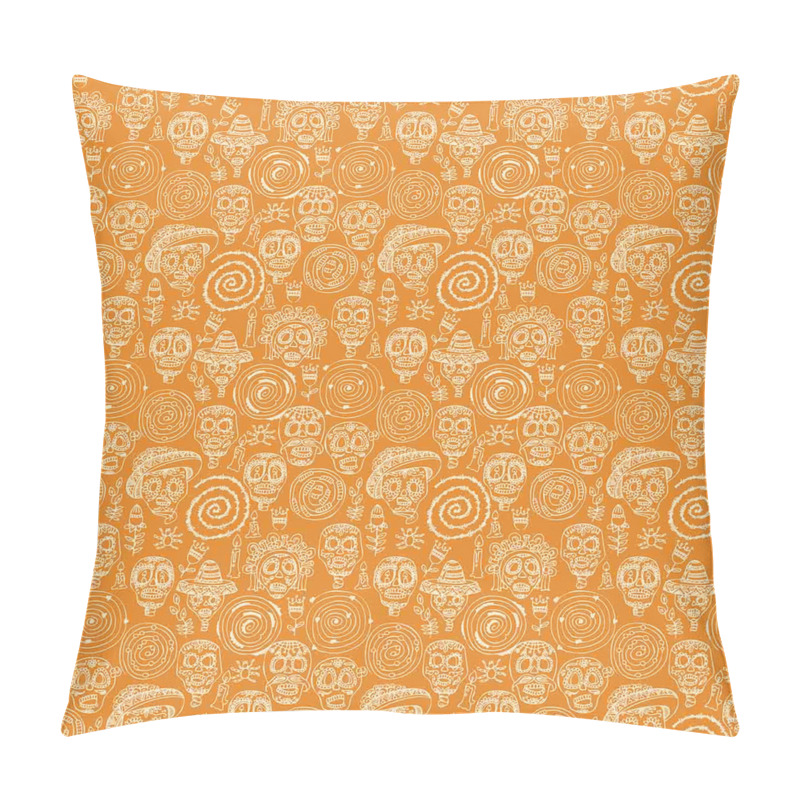 Custom Doodle Swirl Flower pillow covers