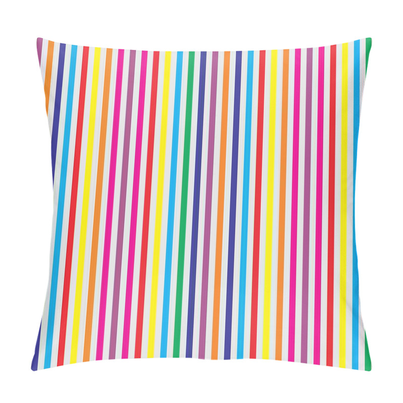 Personalise Vertical Stripes Print pillow covers