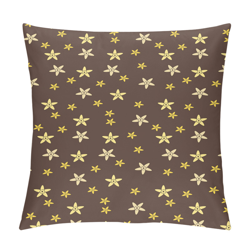 Personality  Yellow Tones Flowers pillow covers
