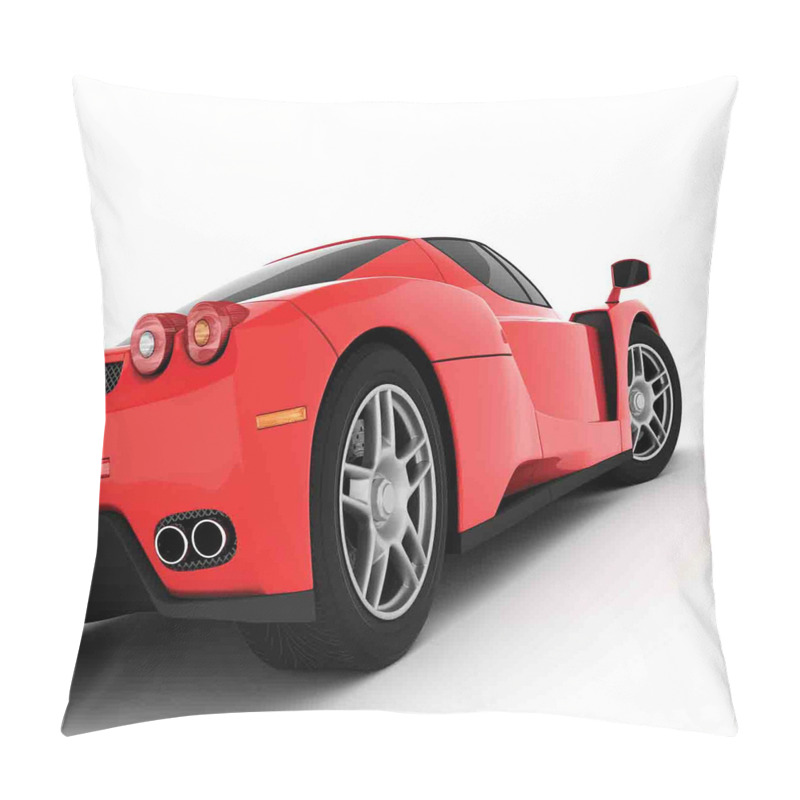 Personalise  Red Super Sports Car pillow covers