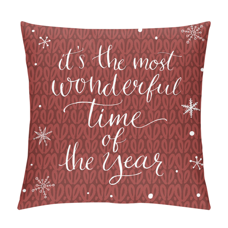 Customizable  Christmas and Snowflakes pillow covers