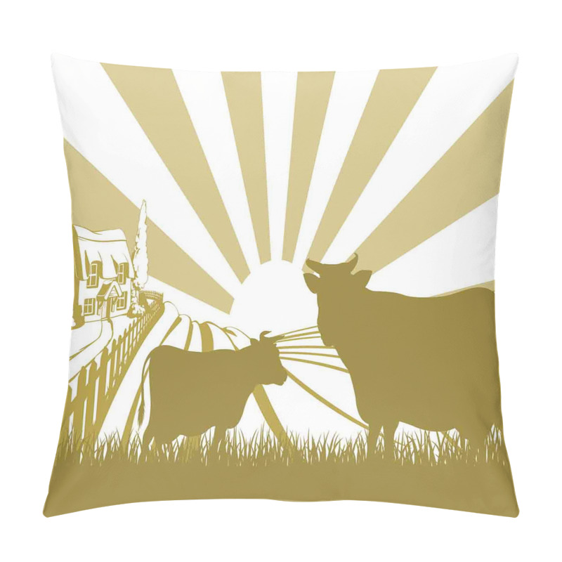 Personalise Idyllic Cottage Theme pillow covers