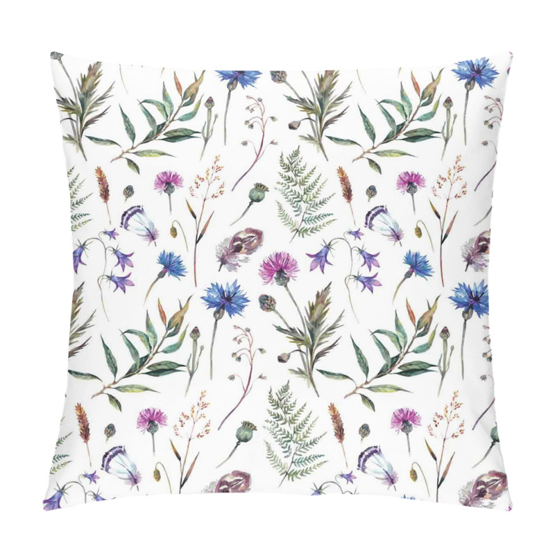 Personalise  Wildflowers in Spring pillow covers