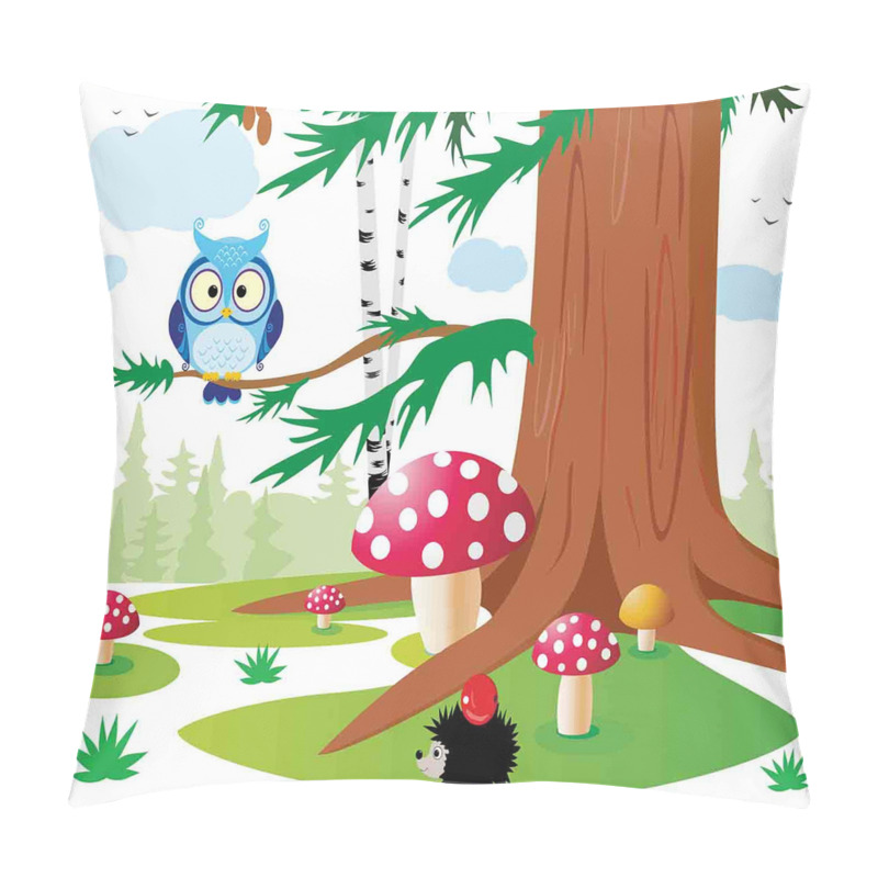 Personalise  Amanit Muscaria Forrest pillow covers