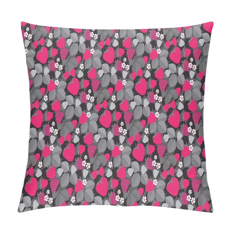 Personality  Strawberries Flowers pillow covers