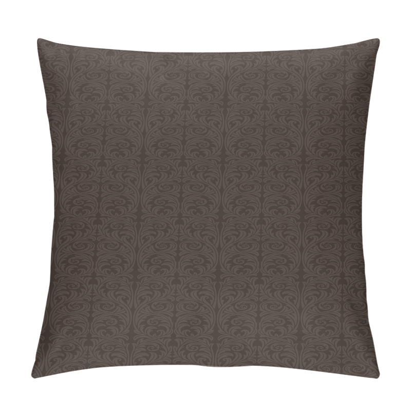 Customizable  Curlicue Antique Motif pillow covers
