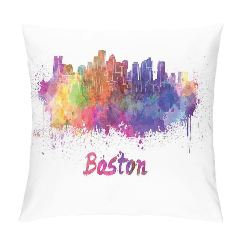 Personalise  Ink Splattered Design pillow covers