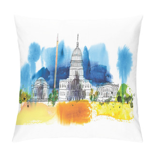 Custom  White House Paint Pillow Covers