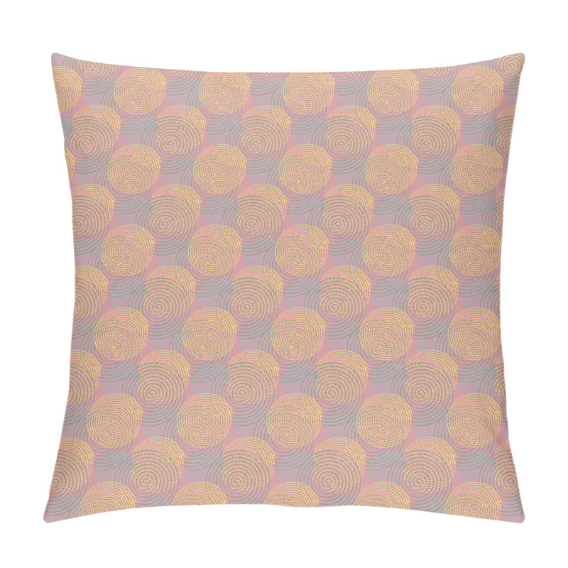 Personalise  Concentric Spirals pillow covers