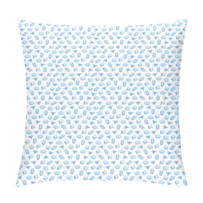 Customizable  Gemstones Monochrome Design pillow covers