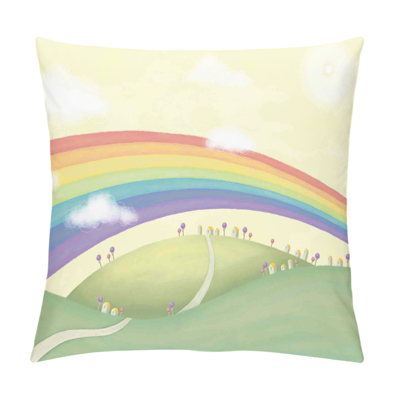 Personality  Fairytale Countryside pillow covers