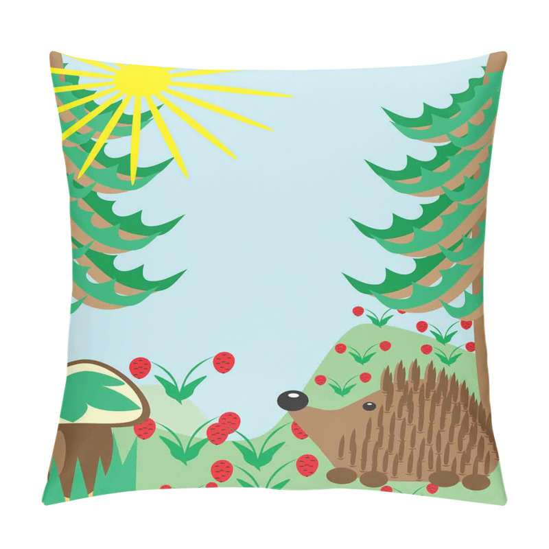 Personality  Rising Sun Above Trees pillow covers
