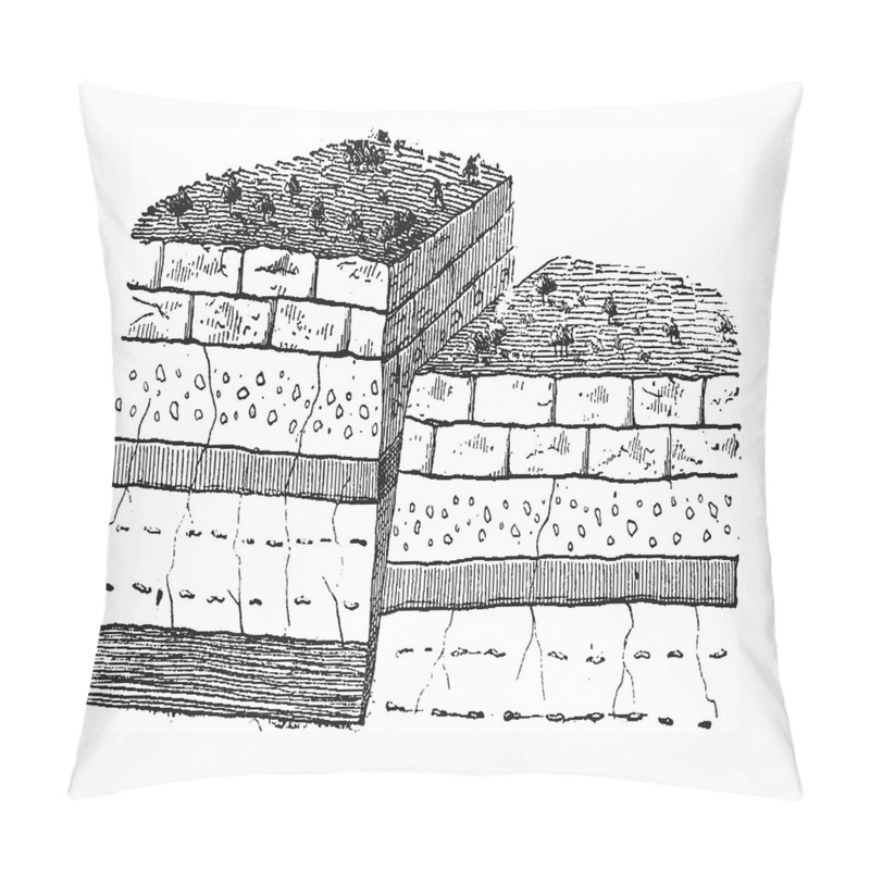 Customizable  Rock Formation Theme School pillow covers