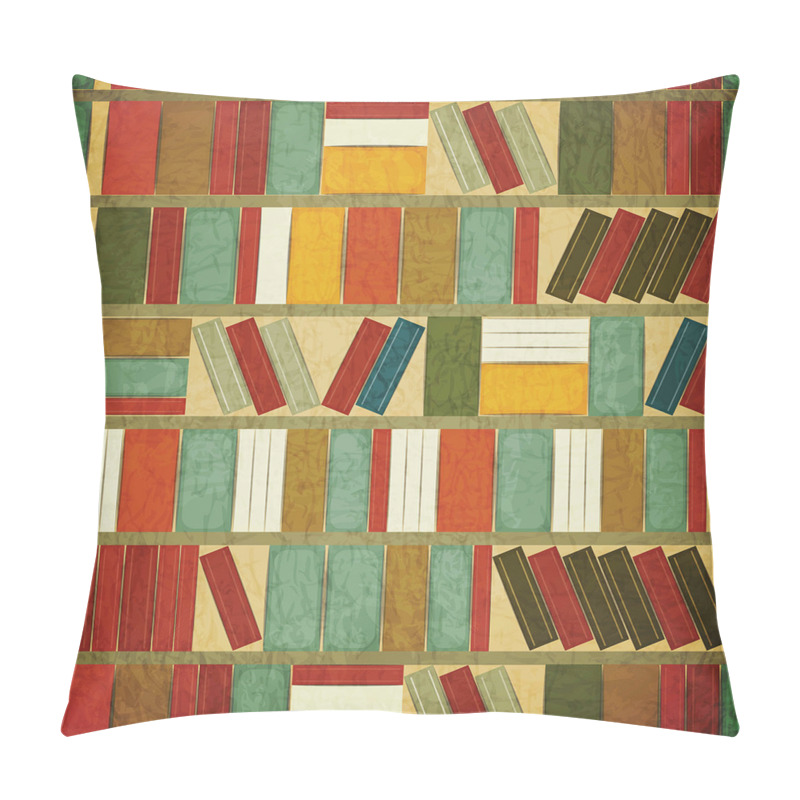 Personalise  Vintage Library Painting pillow covers