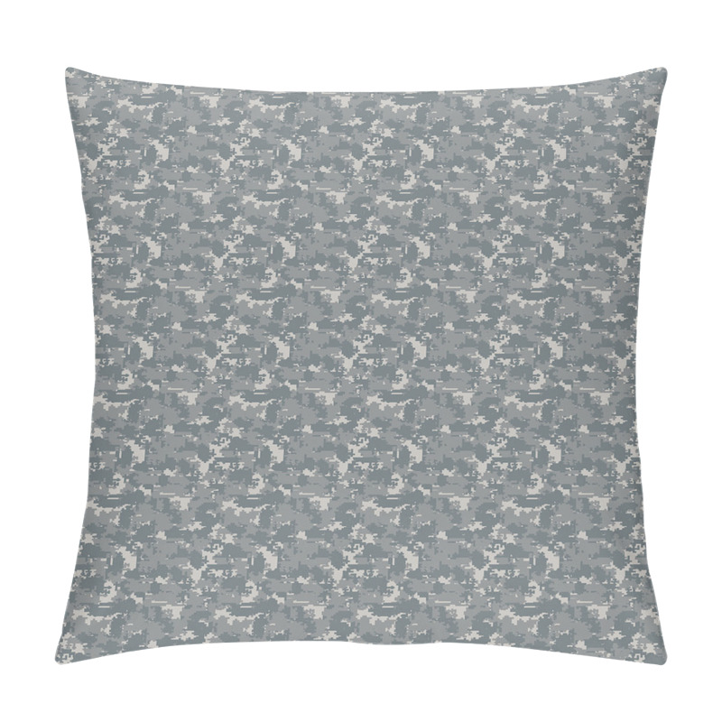 Personalise  Neutral Pixel Camo Art pillow covers