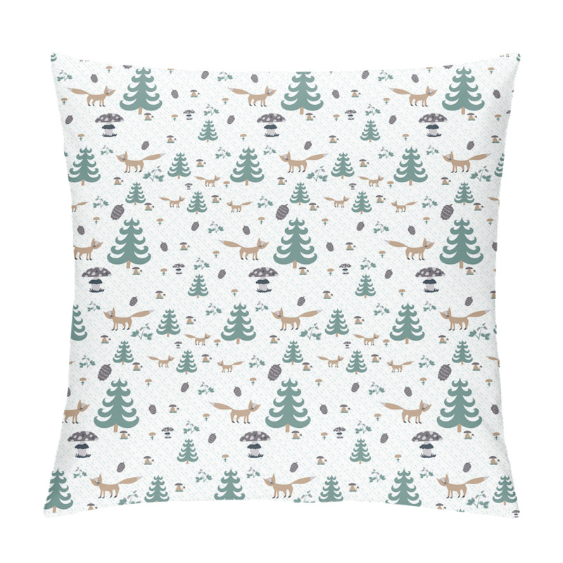 Custom  Fox and Botany Rain pillow covers