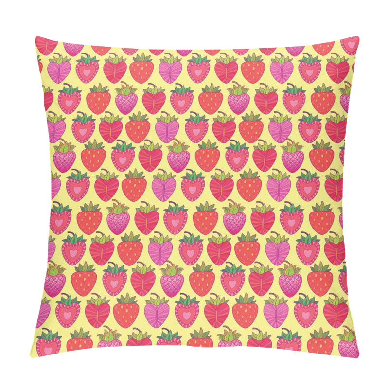 Personality  Berry Slices Motif pillow covers