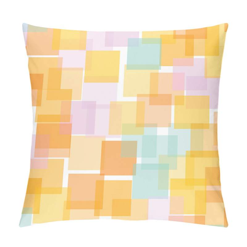 Personalise  Geometric Random Squares pillow covers