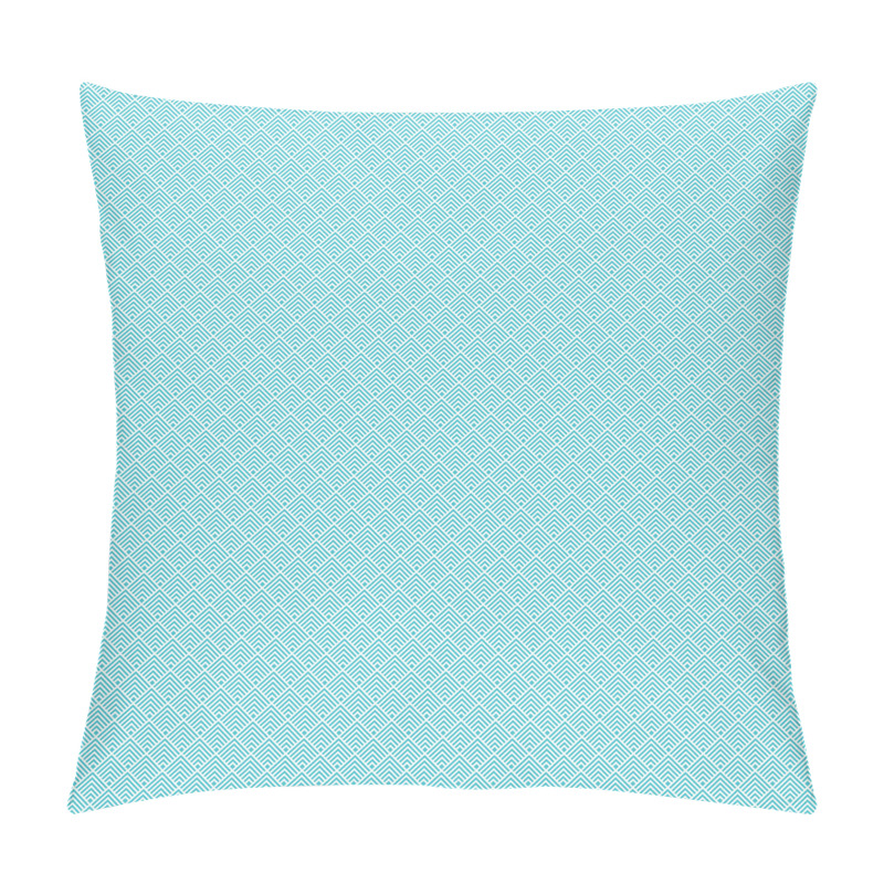 Personalise  Retro Overlap Rhombuses pillow covers