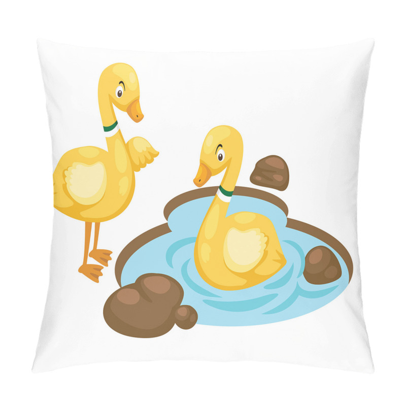 Personality  Funny Cartoon Style Animals pillow covers