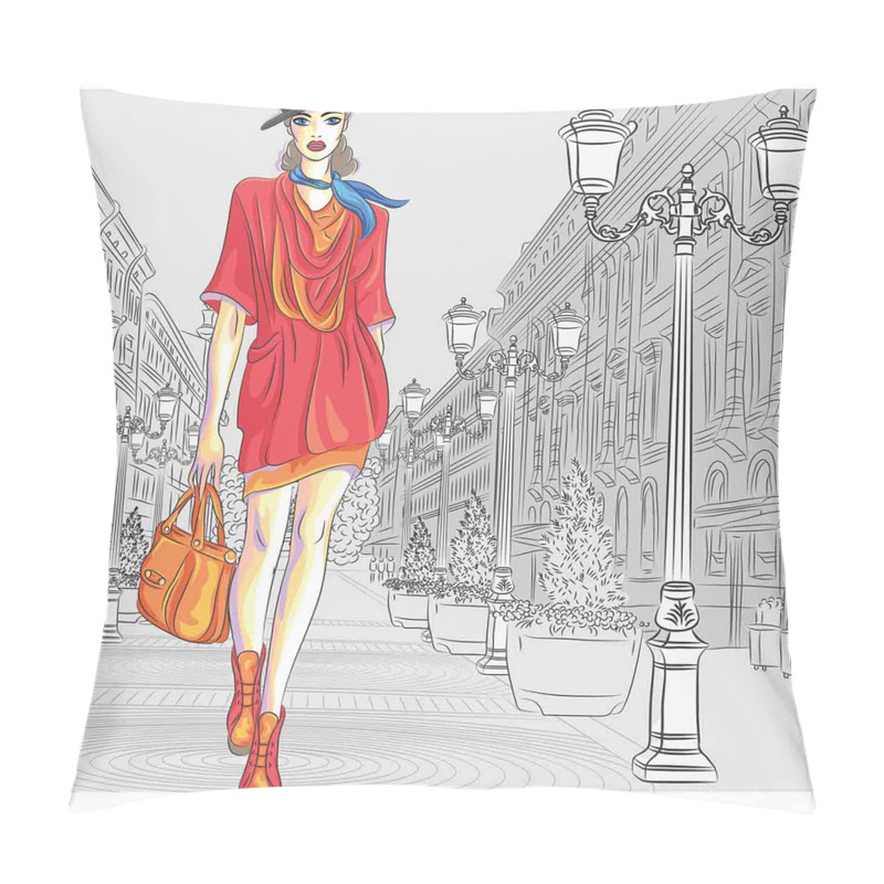 Personalise  Modern Urban Street Fashion pillow covers