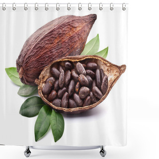 Personality  Cocoa Pod Shower Curtains