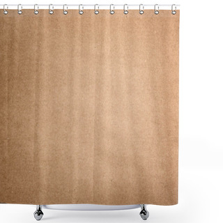 Personality  Sheet Of Kraft Paper As Background, Top View. Recycling Concept Shower Curtains