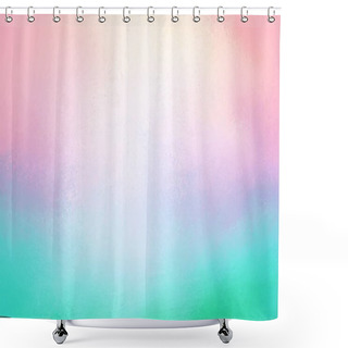 Personality  Pretty Pink Purple And Blue Green Colors In Blurred Background With Whited Out Center Design Shower Curtains