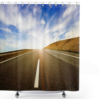 Personality  Highway To Heaven Shower Curtains