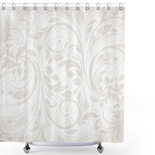 Personality  Floral Seamless Summer Ornament Shower Curtains