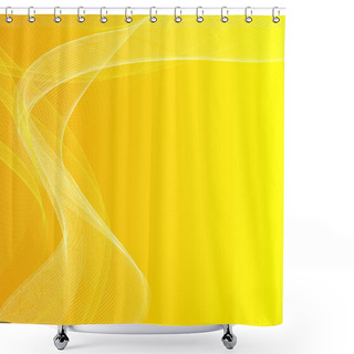 Personality  Background With Abstract Lines Shower Curtains