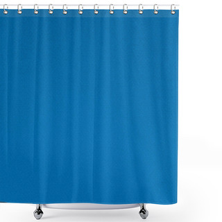 Personality  Texture Of French Blue Colored Paper For Watercolor And Pastel. Fashionable Pantone Color Of Spring-summer 2021 Season From Fashion Week. Modern Luxury Background Or Mock Up, Copy Space Shower Curtains