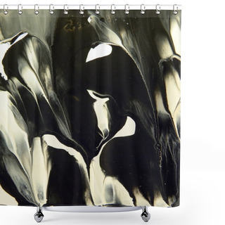 Personality  Painted Abstract Shower Curtains