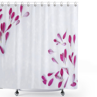 Personality  Colorful Autumn Flowers Of Chrysanthemum Shower Curtains