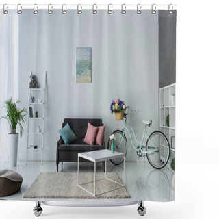 Personality  Interior Shower Curtains