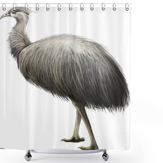 Personality  Ostrich Emu Shower Curtains