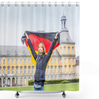 Personality  German Girl Shower Curtains