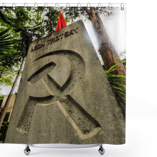 Personality  Leon Trotsky Tomb Shower Curtains