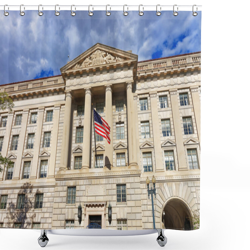 Personality  Department Of Commerce In Herbert Hoover Building Shower Curtains