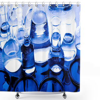 Personality  Laboratory Glassware Shower Curtains