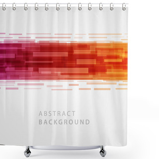 Personality  Abstract Geometric Lines Vector Background. Shower Curtains