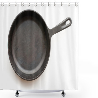 Personality  Cast-iron Frying Pan Shower Curtains