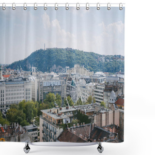 Personality  Ferris Wheel Shower Curtains