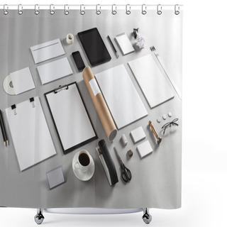 Personality  Branding Identity Shower Curtains