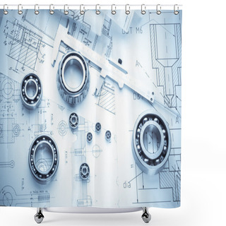 Personality  Building Tools Shower Curtains
