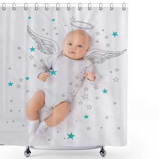 Personality  Baby Angel  Shower Curtains