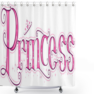 Personality  Princess Shower Curtains
