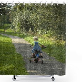 Personality  Lonesome Path Shower Curtains