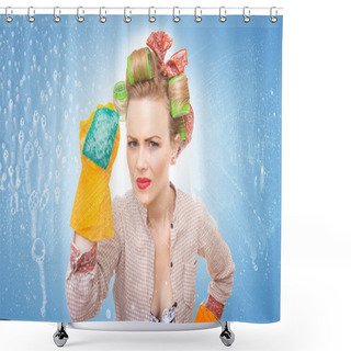 Personality  Housewife Shower Curtains