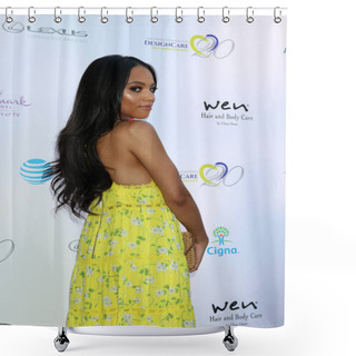 Personality  BIanca Lawson At The 20th Annual DesignCare Gala, Private Estate, Malibu, CA 07-14-18 Shower Curtains